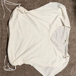 Max Studio White Blouse size XL